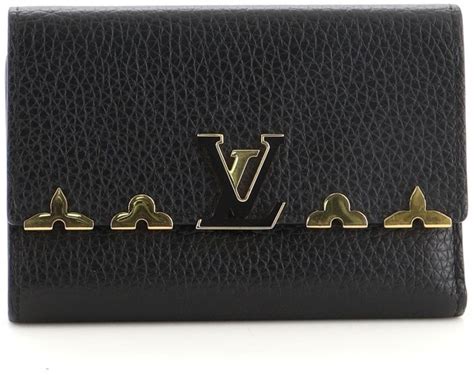 lv capucines compact wallet.